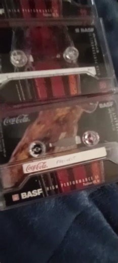 COCA COLA Cro2 CASSETTES (BASF / 1995 MODEL)