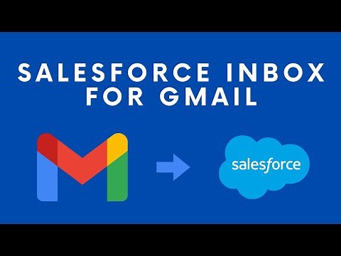 How to Use Salesforce Inbox for Gmail | Outbound + Inbound Example