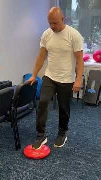 Exercises I do with my senior clients for balance and stability #physicaltherapy #seniorfitness