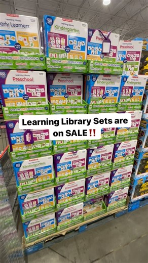 9.4K views · 103 reactions | Learning Library Sets are on SALE‼️ Choose from Preschool, Kindergarten or Early Learners. Each comes with four different matching sets for just $13.99! | costcofindsca | Facebook