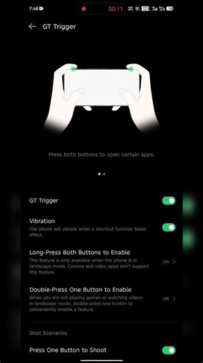 GT Trigger ON Kaise Kare? 😱 Infinix GT 30 Pro 5G | #short #viral #tricks