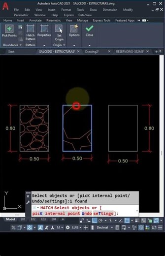 HPSCALE AND HATCH IN AUTOCAD #luiscardenas #easyengineering #engineering #autocad