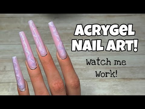 Acrygel Nail Art Tutorial