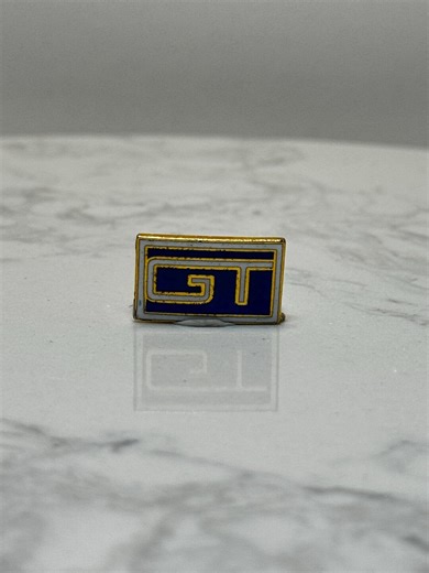 Ford GT Logo Enamel Pin: Blue Performance Supercar Lapel Pin - Etsy