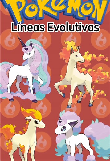 La Linea de Rapidash y Ponyta - Explicando Lineas Evolutivas Pokemon #pokemon #anime #videojuegos #nintendo #pokemongo