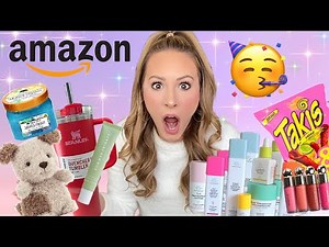 I ORDERED EVERYTHING IN MY AMAZON CART FOR MY BIRTHDAY 🥳📦🎉