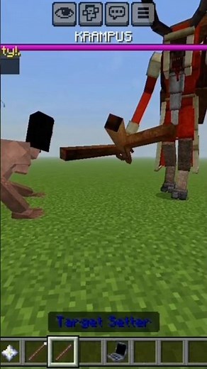 Krampus VS MOMO. Minecraft Addons