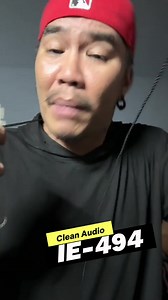 Artist : ไอซ์ BURN . Clean Audio IE-494 Flat In Ear Monitor #cleanaudio #ie494 . Clean Audio IE-494 Flat In Ear Monitor คมชัด-เสียงเคลียร์-โทนใส-นุ่ม สว่าง สำหรับงาน Ear Monitor โดยเฉพาะ . 👉🏻 สนใจไมค์ทักไลน์ LINE: @cleanaudio หรือ คลิกลิ้งที่bio ได้เลยนะคะ สอบถามรายละเอียด เพิ่มเติม : https://lin.ee/5puHpdB . ข้อมูลสินค้า : https://shorturl.asia/drifX Lazada : https://shorturl.asia/qjREQ Shopee : https://shorturl.asia/jXHES . Loudhailer Diameter:￠10mm Dynamic Driver Impedance: 32Ω Weight 5 gra