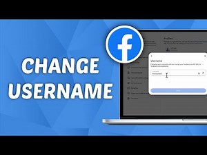 How to Change Facebook Username on Laptop or PC