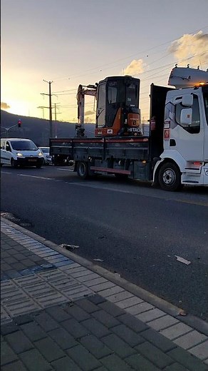 Hitachi mini-excavator