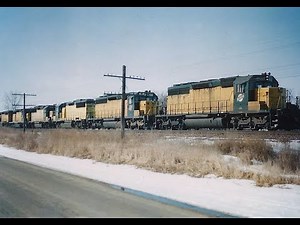 Rare Train / Railroad Footage from 1988 to 2024