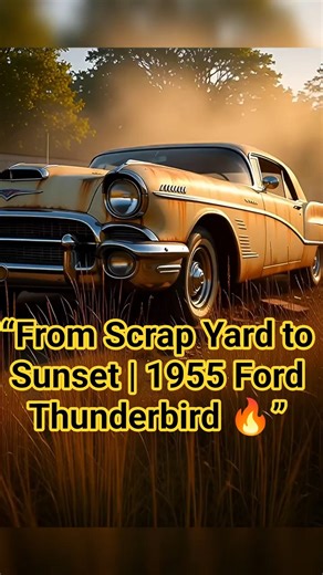 From Scrap Yard to Sunset | 1955 Ford Thunderbird