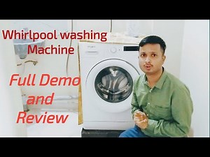 Whirlpool Washing Machine Front Load |7 Kg Full Demo | Full Review