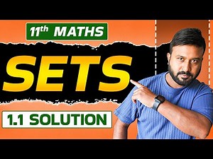 NCERT Class 11 Maths Chapter 1 Sets – Ex 1.1 Solution by Rohit Solanki Sir