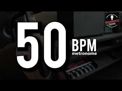 50 BPM | Metronome | "Click" Beat Style | 15 minute Practice Track
