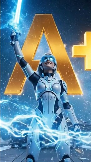 My A+ Science Exam Motivation & Study Skills | Step into Sci-Fi Warrior Mode! ⚡