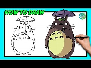 How to Draw Cute TOTORO! | Step-by-Step Tutorial