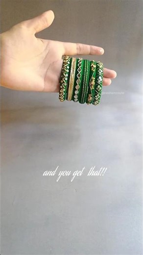 How to make thread bangles🌼 Handmade Bangles🌷 #trending #diy #handmede #ytshorts#craft #bestyoutuber