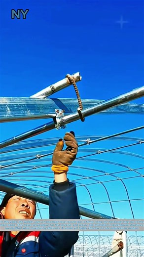 Homemade Lever Tool: Fast & Rock-Solid Greenhouse Frame Pin Installation.