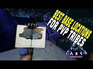 6 BEST BASE LOCATIONS FOR PVP TRIBES - ABERRATION | Ark: Survival Evolved
