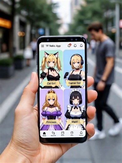 Transform into a Cat Girl with the TF Neko App!