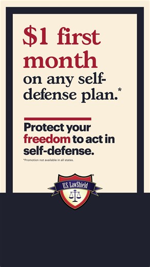 $1 first month. All plans include 24/7 attorney access, coverage for criminal and civil cases, zero attorneys’ fees. | U.S. LawShield