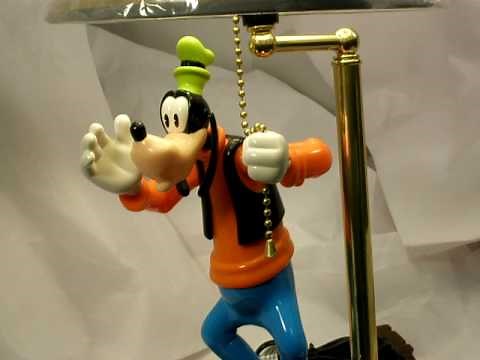 Talking and Moving Goofy Lamp Light by Disney