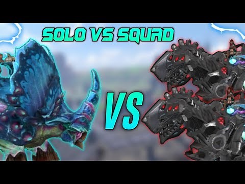 JMW Dino War | 2m Damage Solo vs Squad Gameplay | Jurassic Monster World