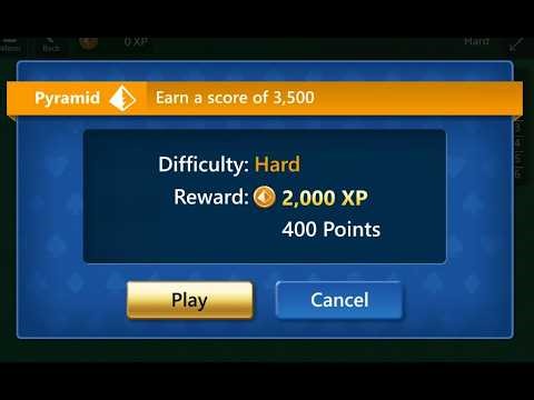 Pyramid HARD - April 24, 2026 - Microsoft Daily Challenge - Solitaire