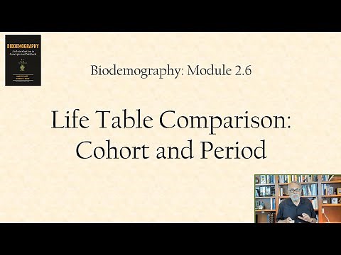 Life table comparisons: Cohort and period
