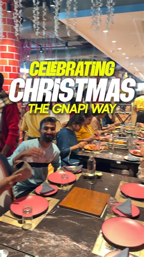 Christmas at Gnapi is filled with joy, togetherness, and festive cheer. Happy at GNAPI truly comes alive during these times - celebrating laughter, teamwork, sharing, giving and the simple joys that make our workplace feel like home. #ChristmasAtGNAPI#HappyAtGNAPI#GNAPITechnologies#FestiveVibes#TeamGNAPI#WorkCulture#TogetherWeCelebrate | Gnapi Technologies