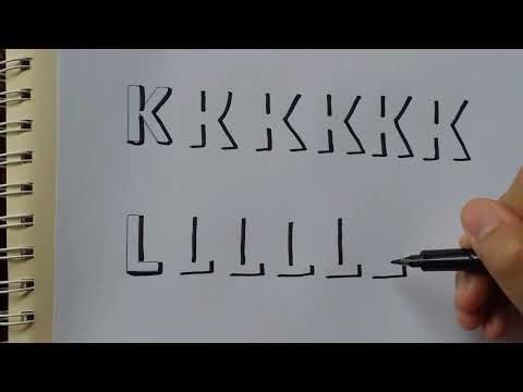 Shadow Lettering Tutorial | Letters by Angelica