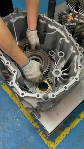 Manual Transmission Gear Assembly – Step by Step 🔧 #shorts