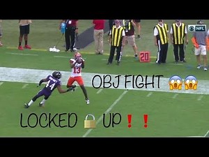 Odell Beckham vs Marlon Humphrey FIGHT + Highlights (2019) WR vs CB