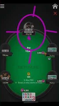 Betonline Pushes This Account Hands #poker #onlinepoker #betonline