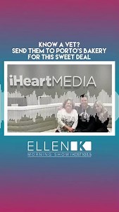 14 reactions | #Repost @kost1035fm Thank you to Betty Porto of @portosbakery for being our feel good story today! #PortosBakery is a staple in our community and we love that they are saluting our vets today w/ a sweet deal for #VeteransDay 縷❣️ | Ellen K | Facebook