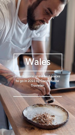 📣 Wales has been voted one of the 23 best places to go in 2023 by @condenasttraveller. ‘In lush Wales, a foodie renaissance is taking place – drawing travellers to terroir-driven restaurants, distilleries, and revived pubs in untrammeled areas’ Click the link in our bio to read more 📲 #findyourepic #visitwales #wales #cymru #travel | Wales