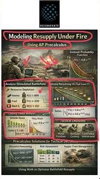 AP Precalculus Project | Modeling Resupply Under Fire Using AP Precalculus | Scienovate