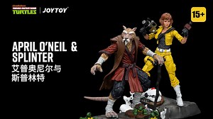 8.9K views · 156 reactions | TMNT-Splinter & TMNT-April O'Neil Authorized products are only available in China, Japan, Korea, Indonesia, Philippines, Singapore, Thailand, United Arab Emirates, and India. #NinjaTurtles #joytoy #toyphotography #toy #toyphoto #actionfigure #actionfigures | JOY TOY - 暗源 | Facebook
