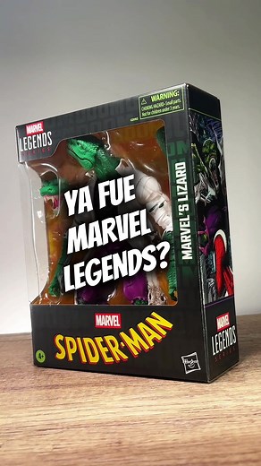 Lizard Marvel Legends: análisis y opinión del nuevo repintado