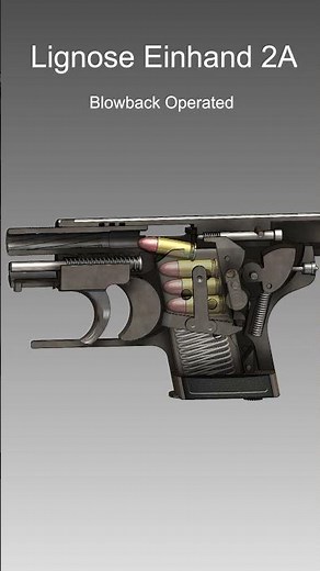 German Pocket Pistol | Lignose Einhand 2A | How It Works