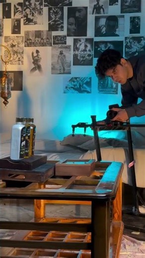 BTS of cooking oil shoot #cinematic #food #foodphotography #creativephotography