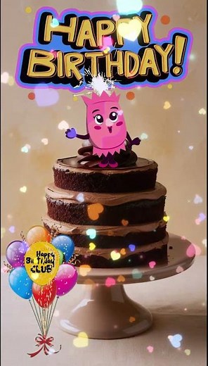 A Sweet Sings Happy Birthday To You Song! #happybirthdaytoyou