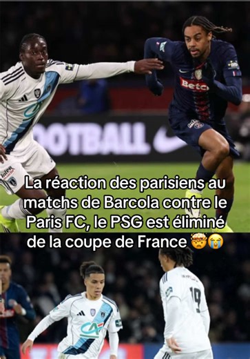 Réaction des Parisiens après l'élimination du PSG