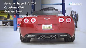 This Stage 2 C6 Z06 package features a K501 camshaft, CNC ported heads, FAST intake, bronze valve guides, Ti/Mo intake valves, and stock mufflers! To equip your car with this package, today, head to www.katechengines.com | Katech Engineering