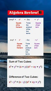 8.5K views · 87 reactions | Algebra Review #math #algebra Prof Math Wizard | Prof Math Wizard | Facebook