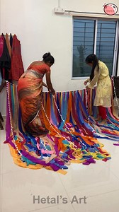 1.2M views · 7.1K reactions | Old clothes - Decor your empty wall - Window curtain #oldclothes #wall | Hetal's Art | Facebook