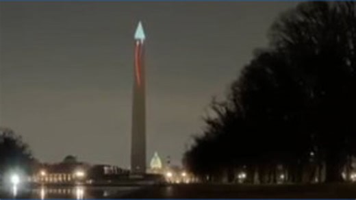The fireworks closed six nights of a projection-mapping transformation of the Washington Monument, marking the kickoff of a year of events for the U.S.'s birthday. | WUSA 9