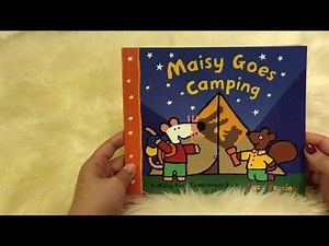 《英文繪本》Maisy Goes Camping_小鼠波波去露營