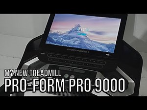 Unboxing my new treaddy - Pro-Form Pro 9000